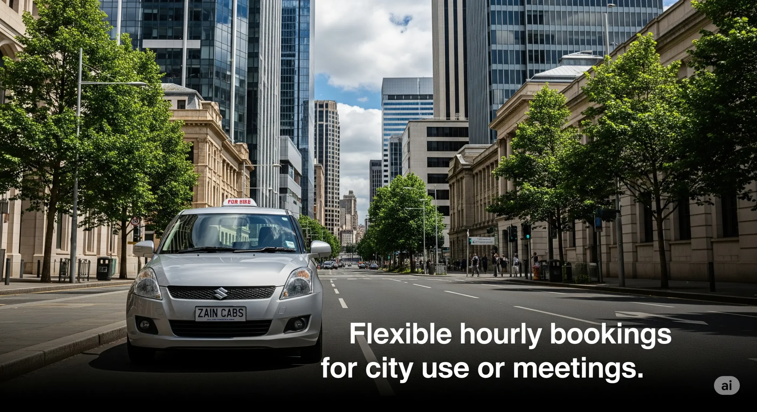 Zain Cabs Our Services Hourly Rental Cabs